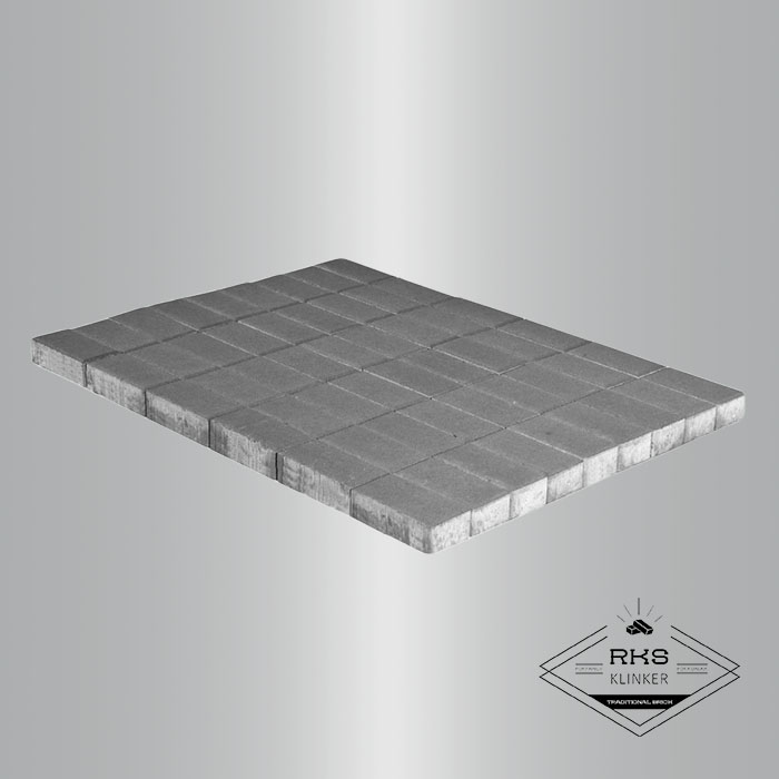 Тротуарная плитка, Прямоугольник, Серый, 240х120х70 мм в Брянске